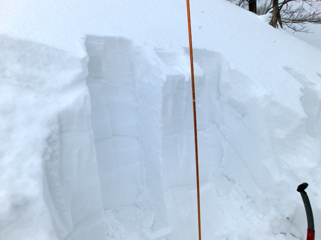 三岩岳ｂｃスキー 修行 山へ